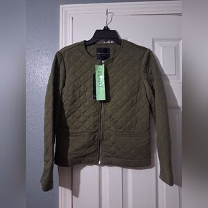 Bagatelle Olive Quilted Jacket